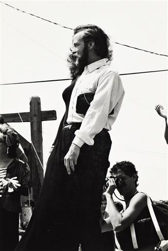 SUZANNE POLI (1942 - ) A collection of 11 photographs featuring drag queens from the 1985 Miss Fire Island pageant, held in Cherry Grov